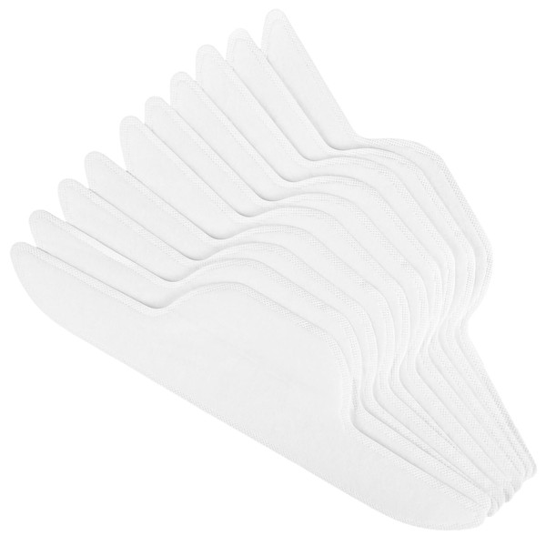 Neck Collar Sweat Pads,100 PCS Disposable Collar Sweat Pads for
