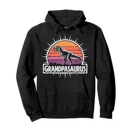 Grandpasaurus Dinosaur, Gifts For Grandpa Father's Day Pullover Hoodie