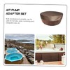 KONTONTY 1Pc Round Hot Tub Cover Versatile Outdoor Cover for