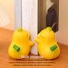 2Pcs Banana Bookend Hugging Bookends Cartoon Resin Bookend Book Stopper