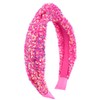 Gledola Sequin Headband Wide Knotted hair band Hairpiece for Kids