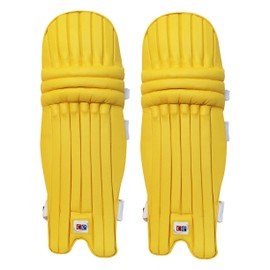 Cricket Batting Pads Legguards Right Handed Left Handed Colored White Ambidextrous (Yellow / Ambidextrous)