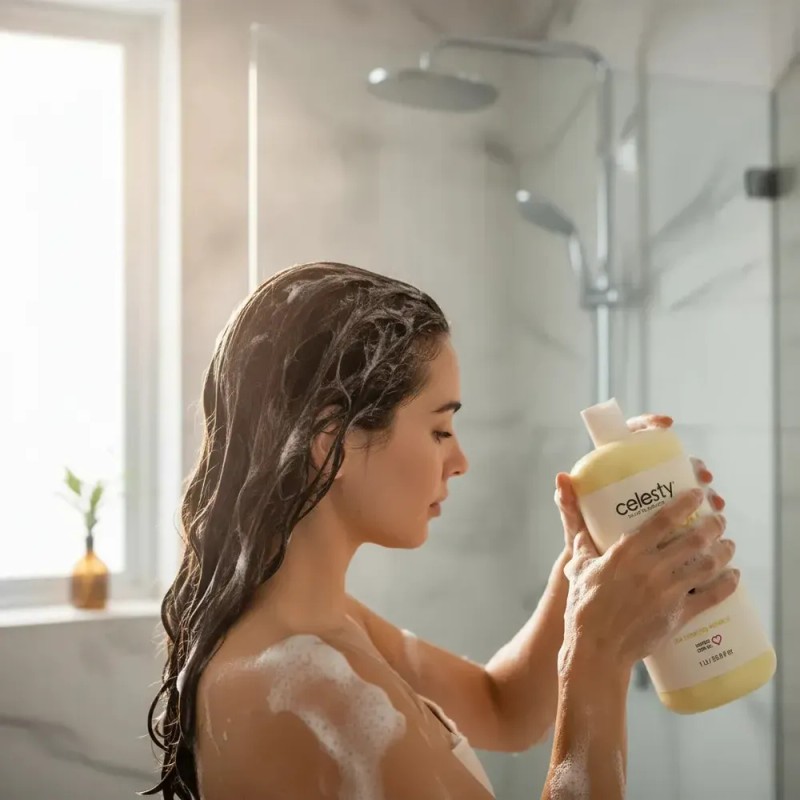 Shampoo Efecto Lacio Celesty 1lt