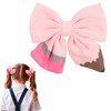 Back to School Pencil Hair Bows Clips for Girls Teacher,