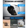 NUOVEPE Heavy Duty Anti Theft Trailer Lock, Universal Fit 1-7/8",