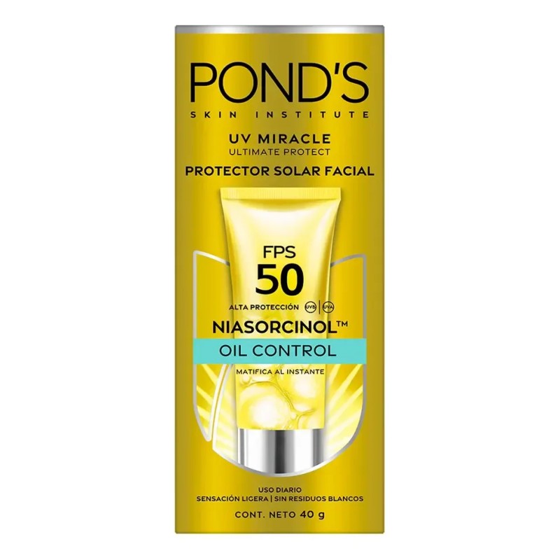 Protector Solar Facial Pond's UV Miracle Oil Control 40 g