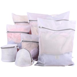 Laundry Net Laundry Net, Large Size, Large, Medium, Medium, 5, Cylindrical Type, 1 Triangle, Total 7 Piece Set