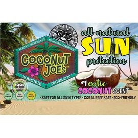 Grehge xotic Coconut Dark Tanning Oil by Coconut Joe's | No Harmful Chemicals, Mineral Oil Free, 8 ounce bottle