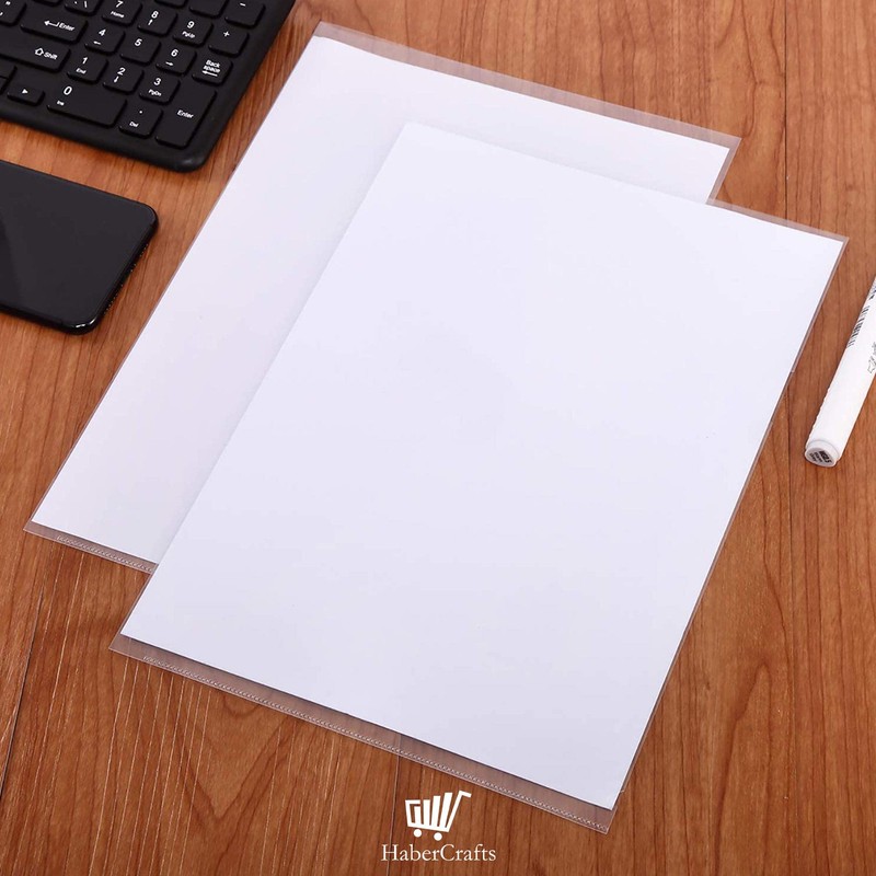 Plastic Wallets A4 Top and Side Opening File Heavy Duty