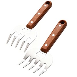 Meat Claws Shredder,Stainless Steel Pulled Pork Claws with Bottle Opener