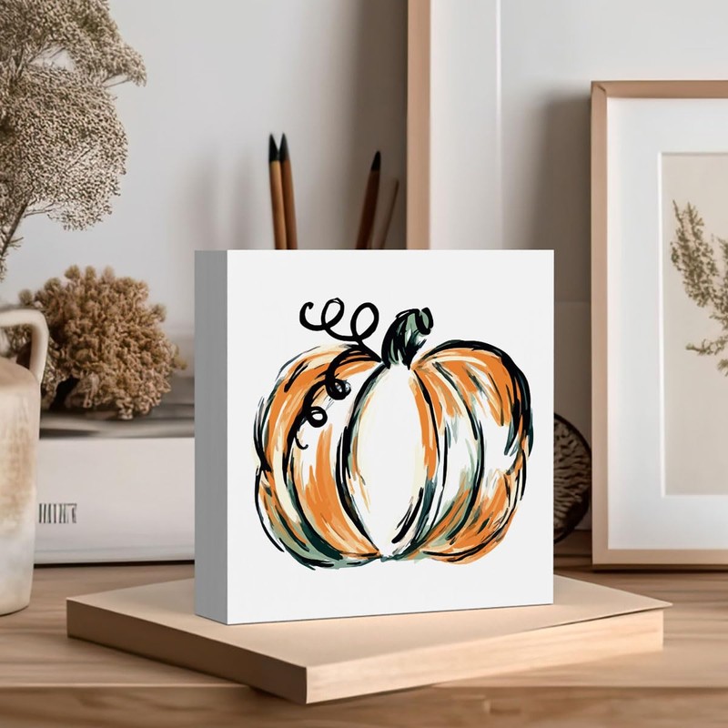 Fall Pumpkin Decor, Fall Decorations for Home, Autumn Pumpkin Decor
