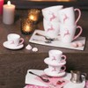GMUNDNER KERAMIK Dessert Plate Gourmet Diameter 22 cm Pink Deer