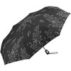 Pierre Gardin Easymatic Light Provence Pocket Umbrella, black, Traditional