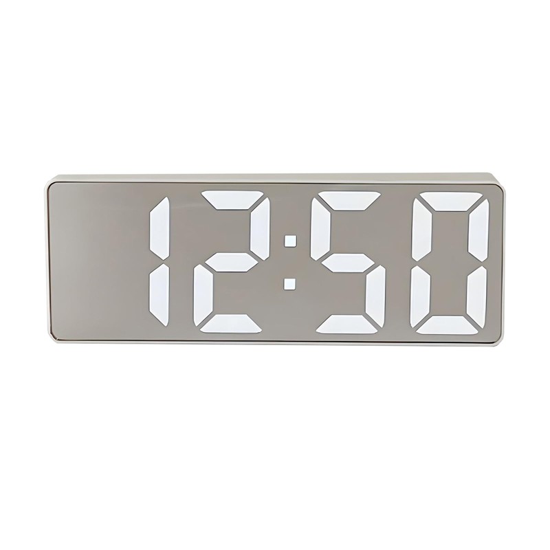 Alarm Clock,Digital Clock for Bedroom, Large LED Desktop Clock with