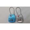 Travel Sentry TSA Approved 3-dial Combination Cable Luggage Lock -