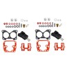 2 - Pack Carburetor Rebuild Kit Replacement for Johnson V4