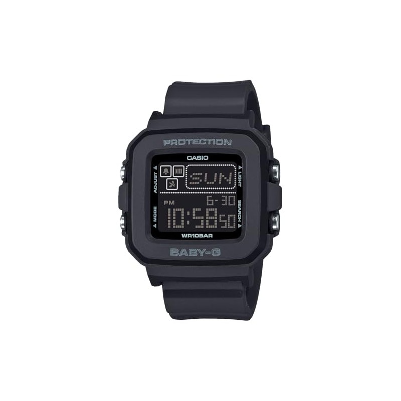 Casio BGD-10 Baby Watch, Black, sports