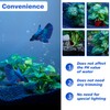 Ameliade Aquarium Plants Fish Tank Decorations Betta Silk Leaf Pad