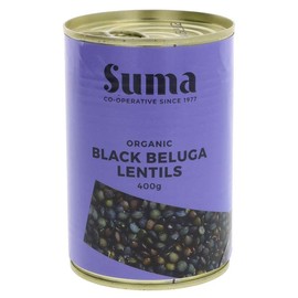 Suma | Black Beluga Lentils - organic | 6 x 400g