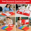 Cliory 6-Pack Two-Pocket Folders for Students & Office