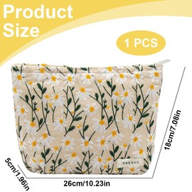 WeddHuis Cosmetic bag, corduroy, toiletry bag, cosmetic bag, multifunctional large capacity cosmetic bag, wash bag, travel toiletry bag, make-up bag, organiser