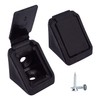(Pack of 20 pcs) Black Shelf Brackets 20 x 20