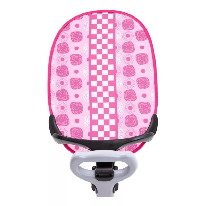 Funzone Carrito De Empuje Rosa Montable Paseo Toldo Claxón Funzone