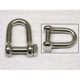 Stainless Steel D Shackle Square Head 6MM