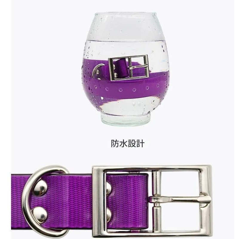 Dog Collar Waterproof TPU Dog Collar (Red)