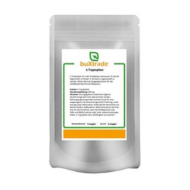 500g Tryptophan Powder - Tryptophane | L-Tryptophan | Fitness | Sports | Sleep | Buxtrade 0.5kg