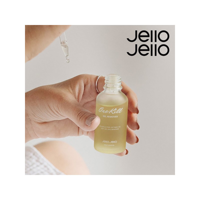 Jello Jello peel-off base gel exclusive one-kill remover + wood
