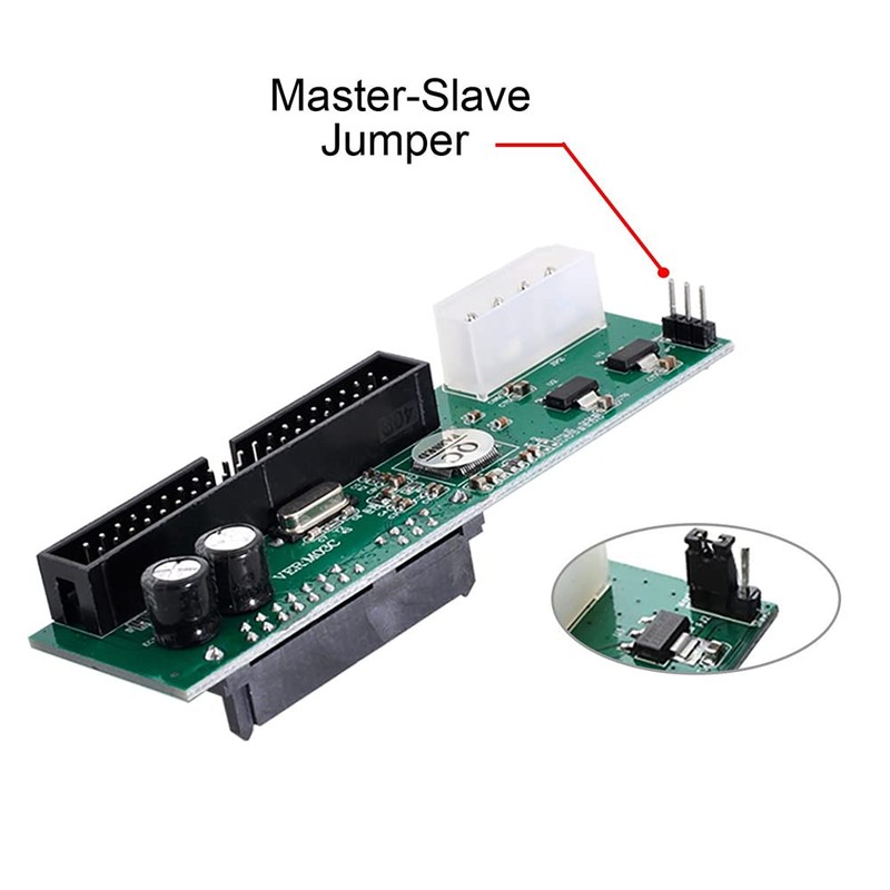 NFHK SATA Disk to IDE/PATA 40Pin Motherboard Converter Adapter PCBA