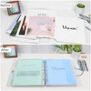 Uquelic Document Folder A4 for Filing, Ring Binder A4 Slim