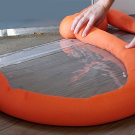 Quick Dam Indoor Water Dams – 30 Pack, 4ft Barriers for Leak and Spill Control – Absorbs Water on Contact – Expands to 2.5” Height – Ideal for Basements, Appliances, Doorways, and More