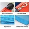 SJBAUTYO 8 Multicoloured Cosmetic Bag Dumpling Shaped Nylon Foldable Travel