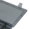 Multi Compartment Parts Box Removable Divider Transparent Plastic 18 Grids