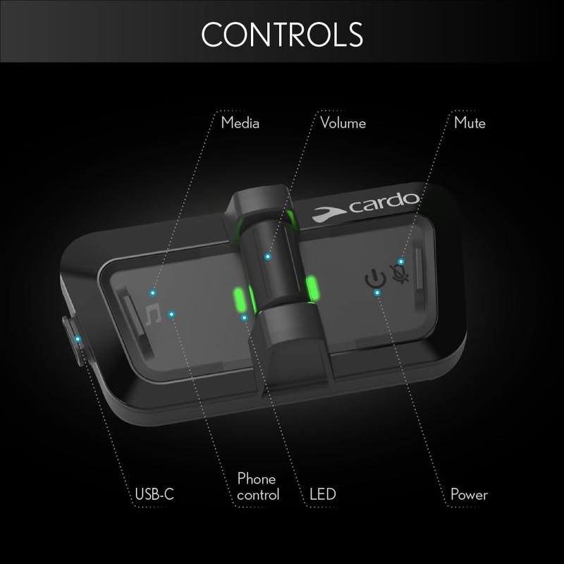 Cardo PACKTALK OUTDOOR BLACK