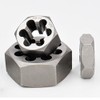 4 x Right Hand Thread Round Die Carbon Steel Manual
