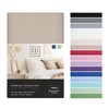 VelvetHome Fitted Sheet, 160 x 200 cm, 100% Combed Cotton,