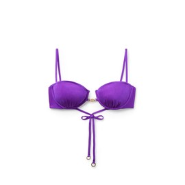 CALZEDONIA Woman's Balconette Swimsuit Top Minimal Fit in Purple, Size S