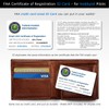 Drone FAA UAS Registration ID Card for Hobbyist Pilots