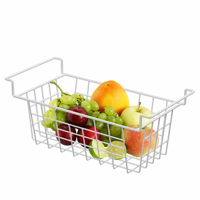 blitzlabs Chest Freezer Organizer Bins, Deep Freezer Basket Storage Wire