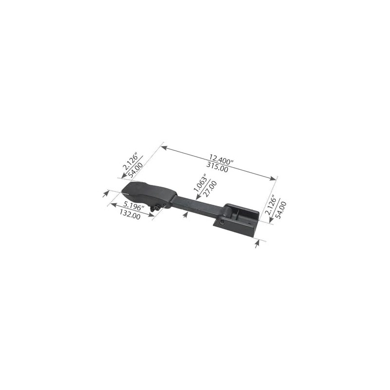 Fortpro Hood Latch Assembly For Kenworth T880 Suitable for Left
