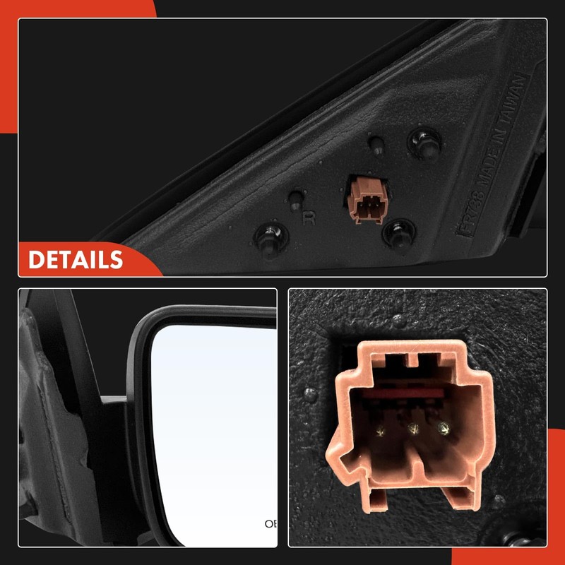 A-Premium Pair (2) Driver and Passenger Side Power Door Mirror
