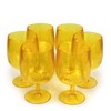 Yalin Set of 6 Unbreakable 12 oz Acrylic Plastic Wine