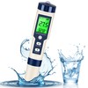 PH Meter & TDS Meter Digital Water Tester 5 in