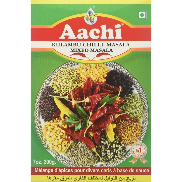 Aachi Kulambu Chilly Masala Mixed Masala 7 Oz, 200 Gm