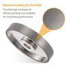 HARFINGTON Diamond Lapidary Wheel 6 Inch x 1 Inch Arbor