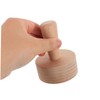 FUNOMOCYA Tart Press Tool: Wood Egg Tart Pastry Tamper Tool