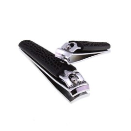 Giovanni Bresciani Non Slip Stainless Steel Nail Clipper Set, Large Toenail Clippers and Small Fingernails Clippers